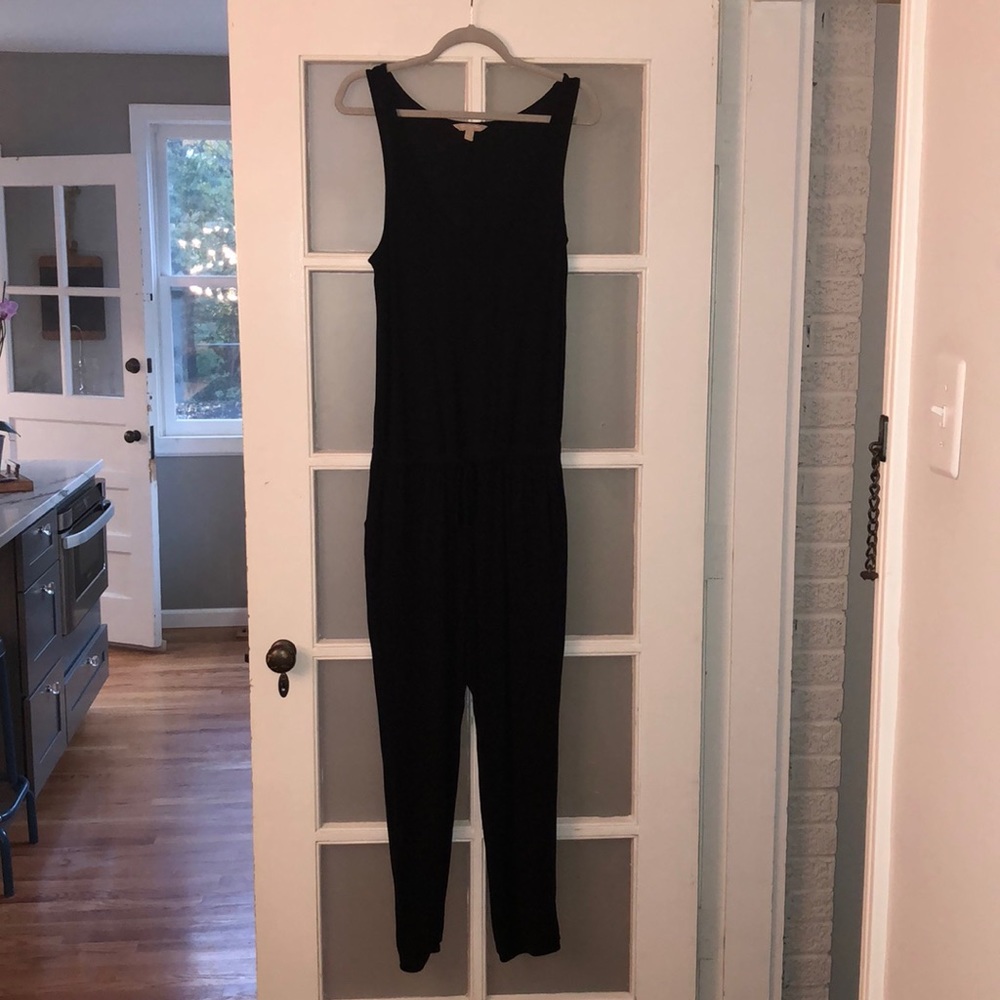 Banana Republic black jumpsuit